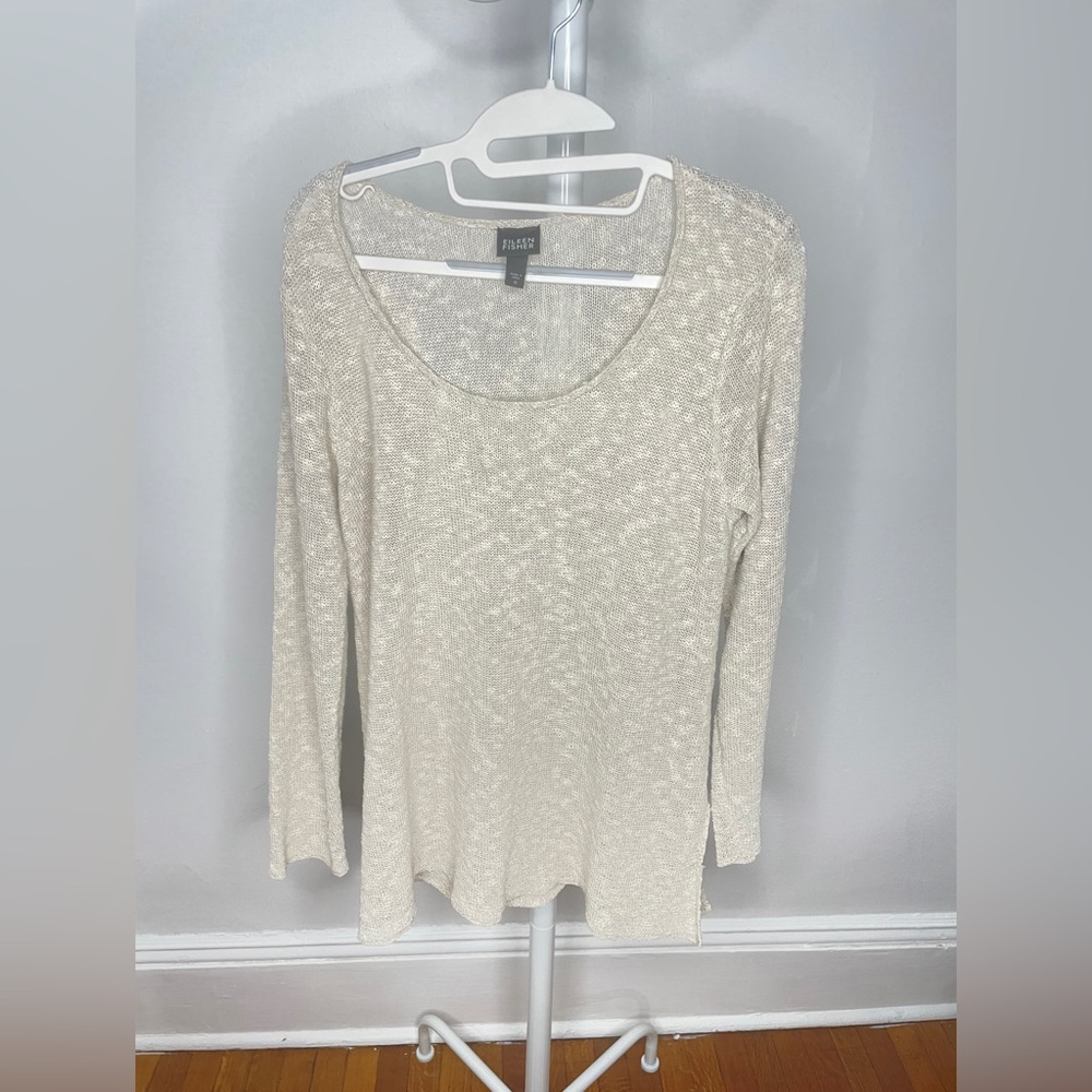 Eileen Fisher Mesh Top